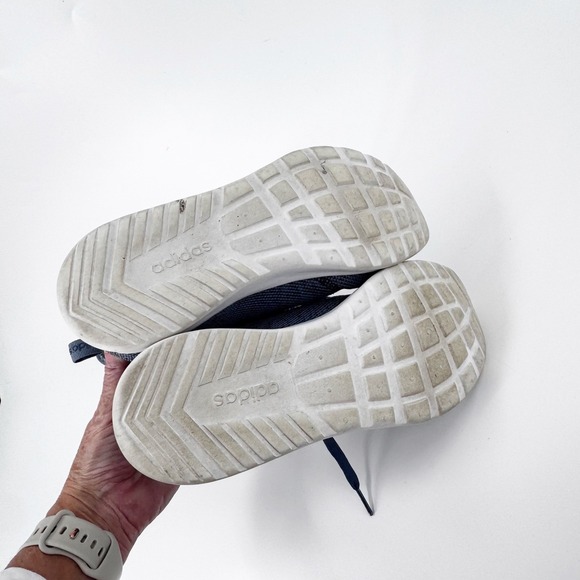 Adidas Cloudfoam Women Running Shoes Blue Size 8.5 Athletic Sneakers - Picture 3 of 7